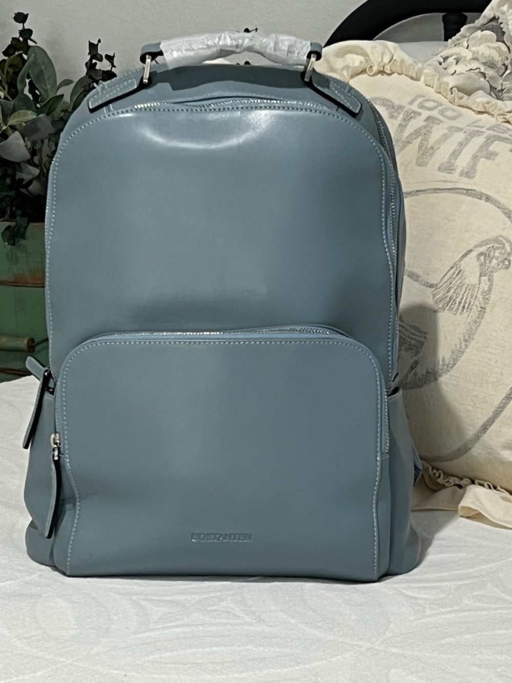 Bostanten Genuine Leather Backpack